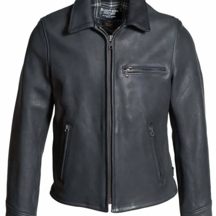 Unisex Bomber Leather Jacket | Schott