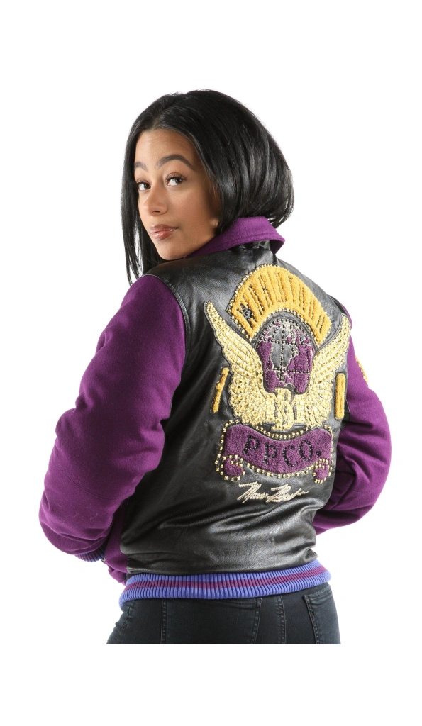 Pelle Pelle Women World Tour Purple Jacket | MB Jacket