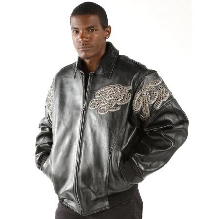 Pelle Pelle Steadfast Black Leather Jacket | MB Jacket view 2