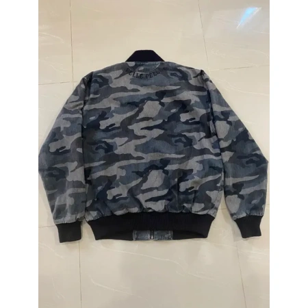 Pelle Pelle Camouflage Army Style Jacket | Wool Jacket view 2
