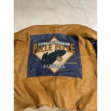 Pelle Pelle Baseball Champion Brown Jacket view 2