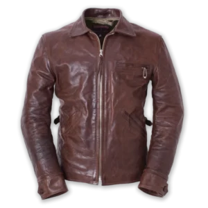 Californian American Walnut Leather Jacket | E.L.M.C