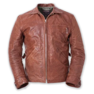 Californian American Walnut Leather Jackett | E.L.M.C