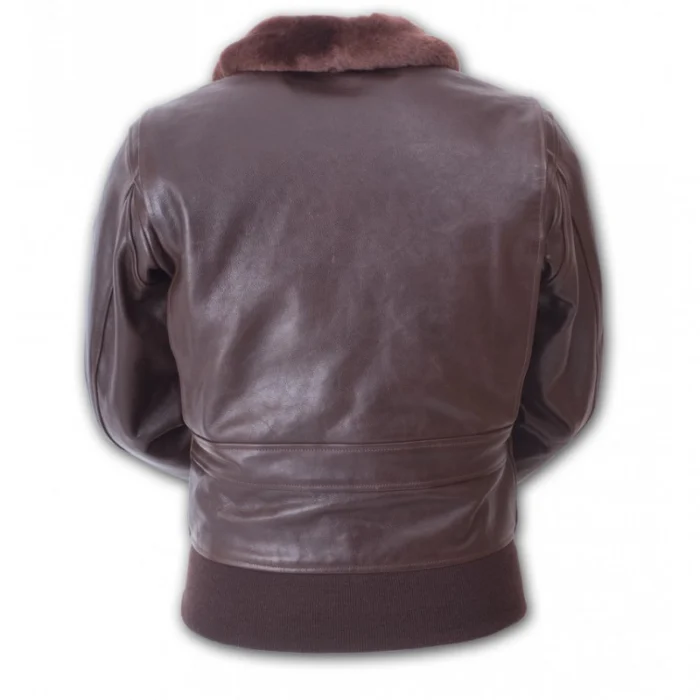 G-1 Horsehide Brown Leather Jacket | E.L.M.C