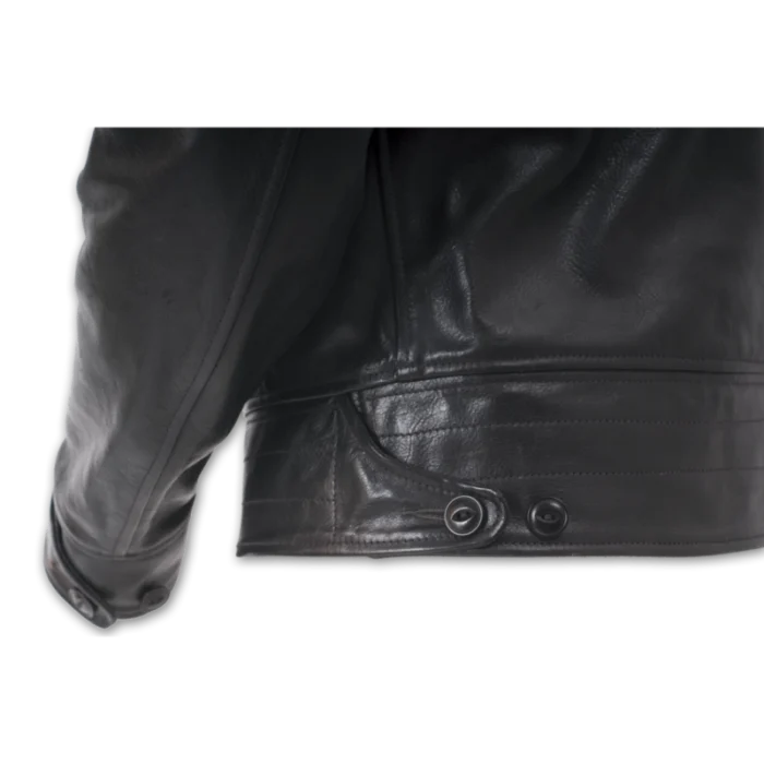 Highway Star Black Leather Jacket | E.L.M.C