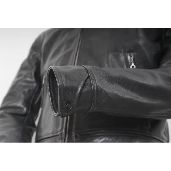 Highway Star Black Leather Jacket | E.L.M.C