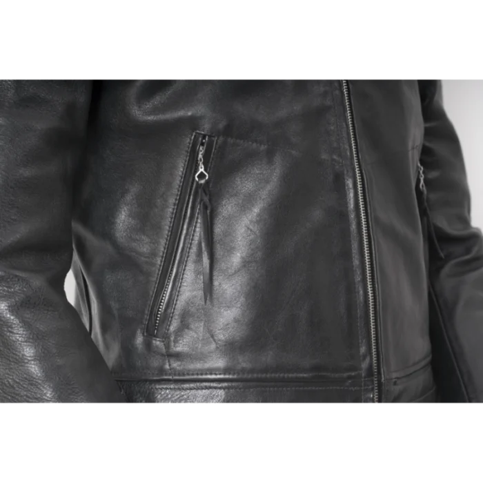 Highway Star Black Leather Jacket | E.L.M.C