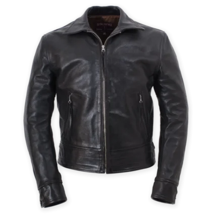 Highway Star Black Leather Jacket | E.L.M.C