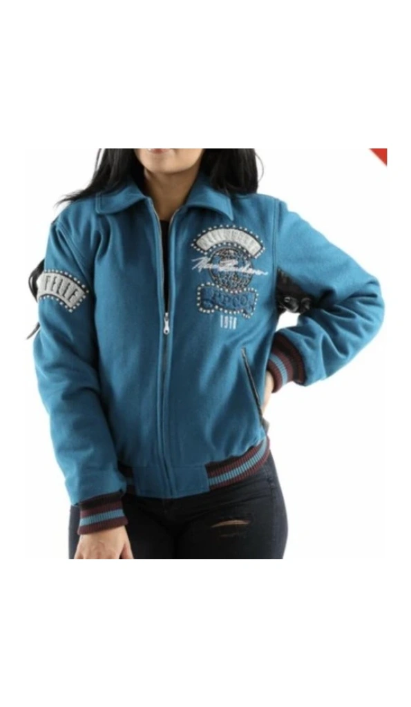 Pelle Pelle World Tour Blue Black MB Jacket