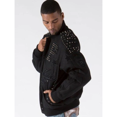 Pelle Pelle 35th Anniversary Studded Wool Jacket view 2