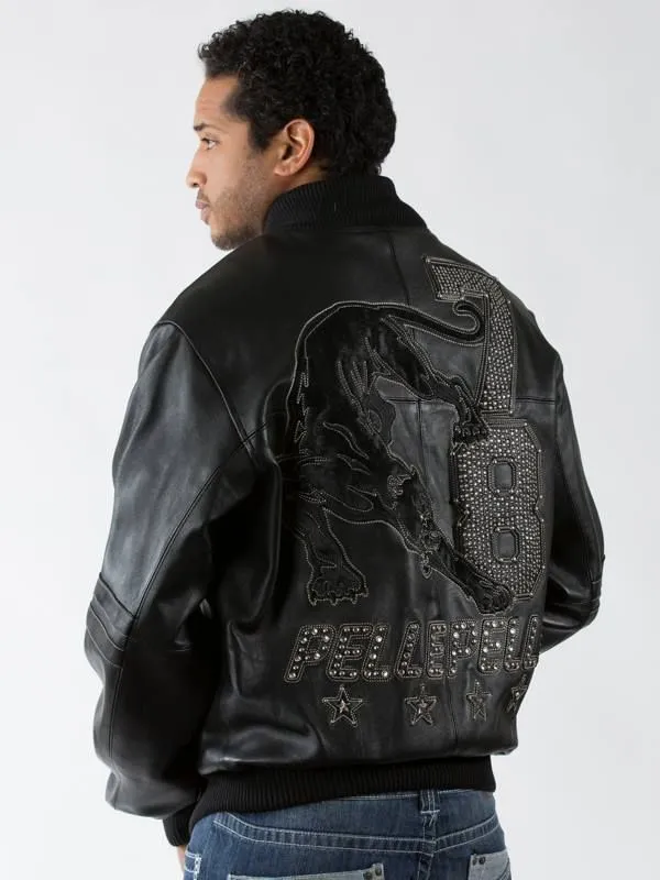 Pelle Pelle Black Panther Men Leather Jacket