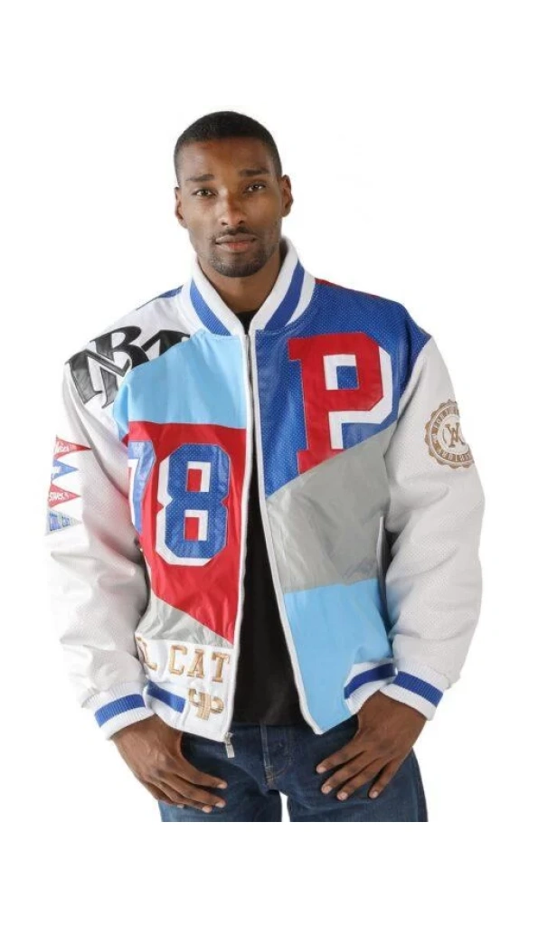 Pelle Pelle Cool Cat Leather Varsity Jacket | MB Jacket