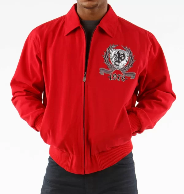 Pelle Pelle Men Red 1978 MB Wool Jacket