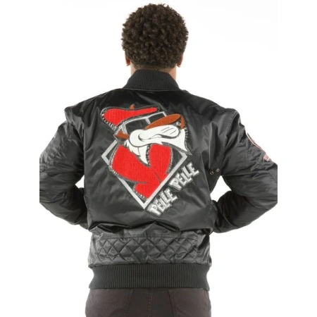 Pelle Pelle Cool Cat Black Quilted Jacket view 2
