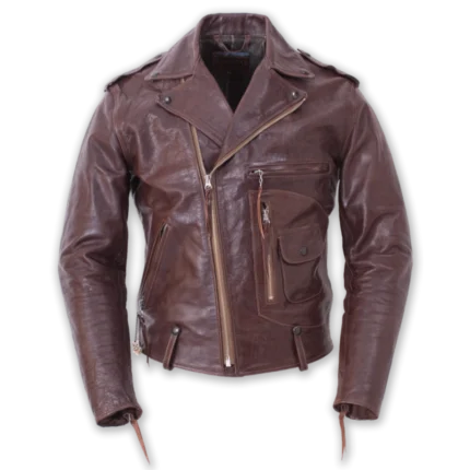 Roadstar American Walnut Leather Jacket | E.L.M.C