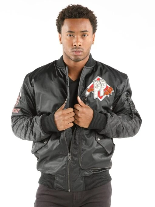 Pelle Pelle Cool Cat Black Quilted Jacket