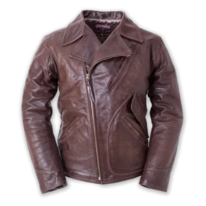 Windward American Walnut Leather Jacket | E.L.M.C