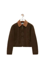 Ladies Cotton Brown Jacket