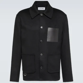 Wool and Cashmere Overshirt Jacket