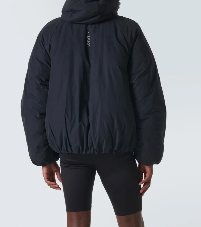 Men Black puffer jacket