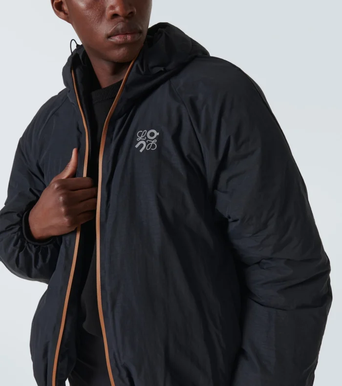 Men Black puffer jacket