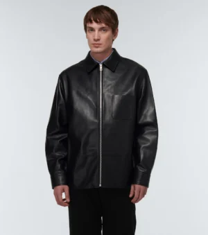 Genuine Black Leather Jacket