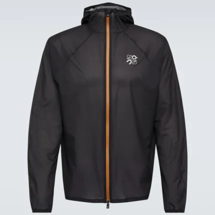 Genuine Black Polyamide Jacket