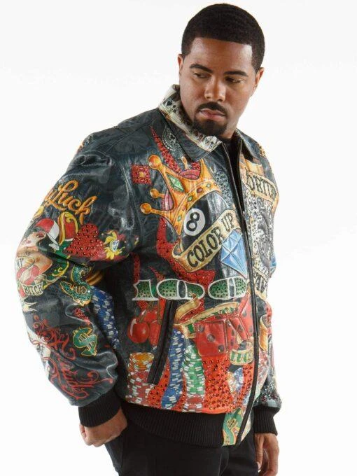 Pelle Pelle Men Black High Roller Jacket view 3