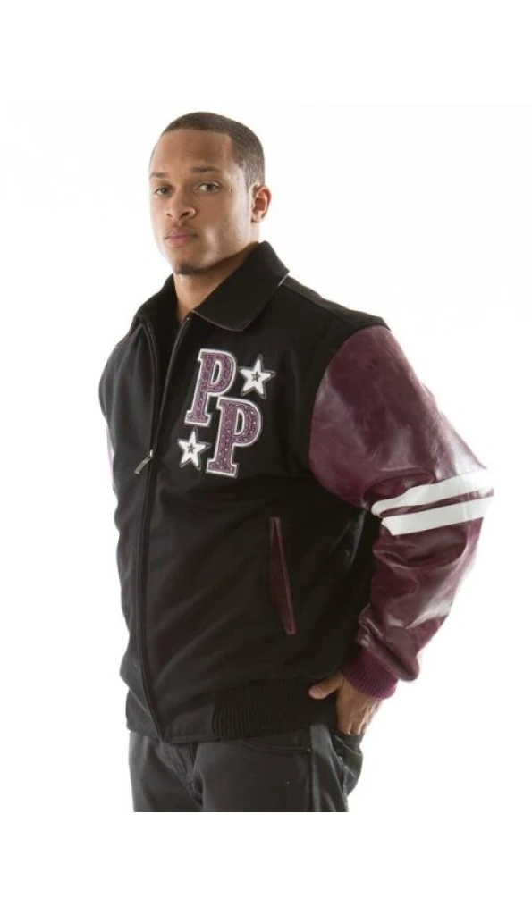 Pelle Pelle Plum Black Soda Club MB Jacket