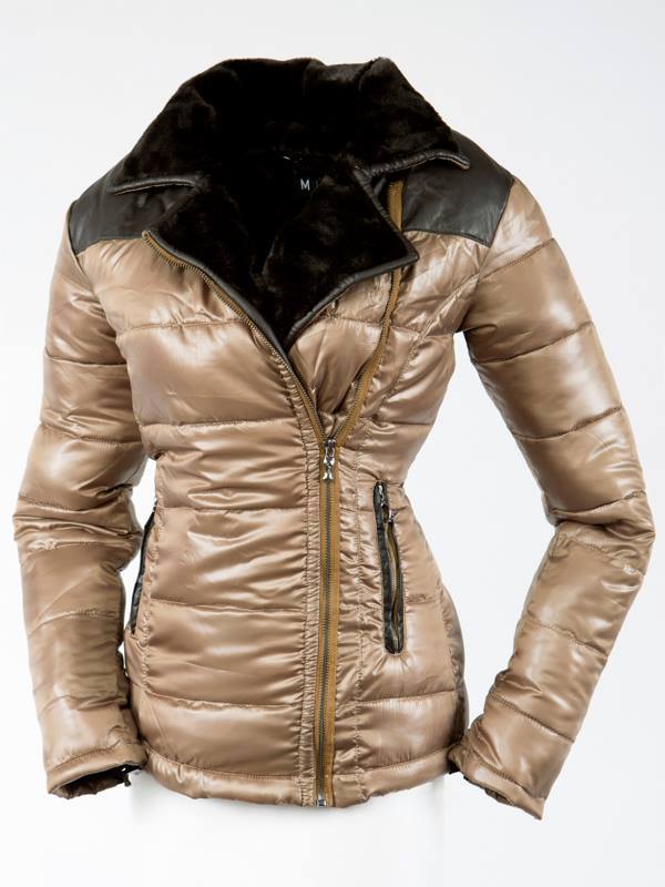 Pelle Pelle Cream Women Polyester jacket