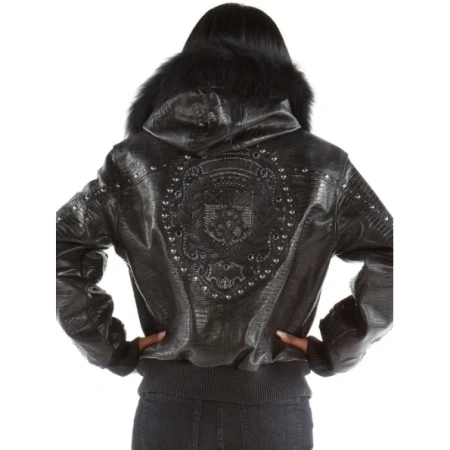 PELLE PELLE MB PURE BLACK HOODIE JACKET