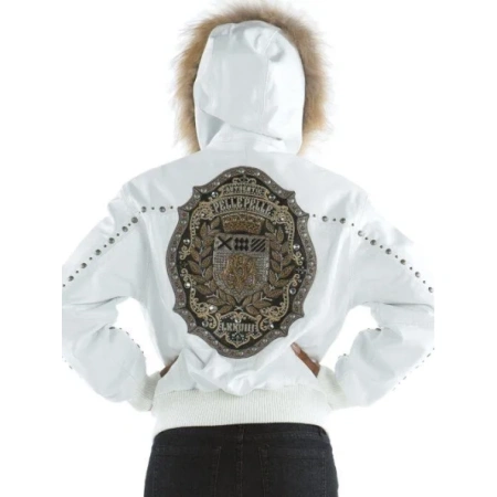 PELLE PELLE MB PURE WHITE HOODIE JACKET view 2