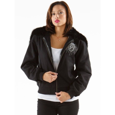 Pelle Pelle Black Women Wool Jacket