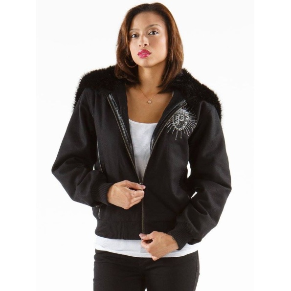 Pelle Pelle Black Women Wool Jacket