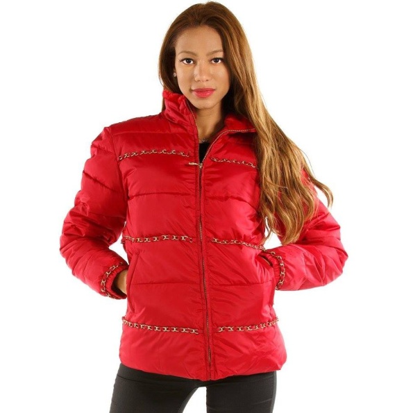Pelle Pelle Red Women Puffer Jacket