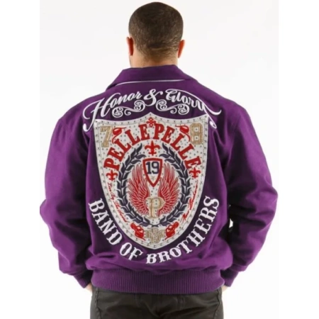 PELLE PELLE HONOR AND GLOW PURPLE JACKET