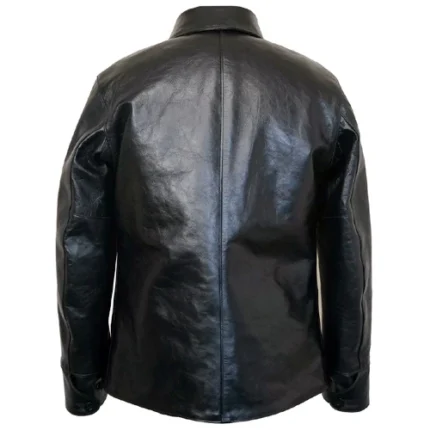 BLACK LEATHER JACKET | E.L.M.C