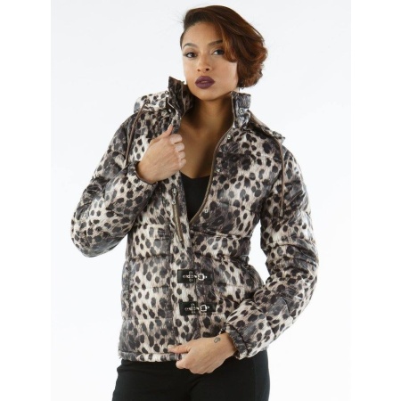 Pelle Pelle Black and White Women Polyester Jacket