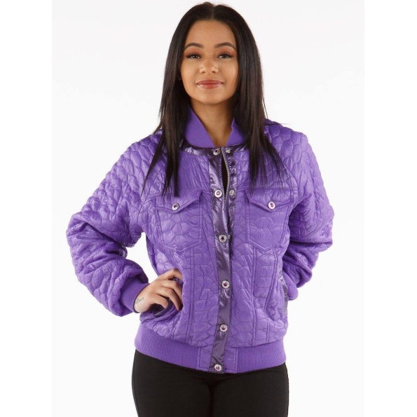 Pelle Pelle Purple Women Jacket