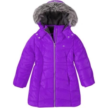 PELLE PELLE PUFFER LONG CABARET AERIAL PURPLE COAT