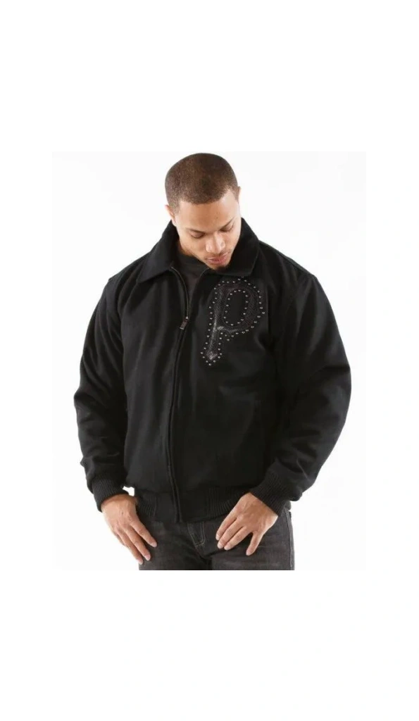 PELLE PELLE BLACK WOOL JACKET
