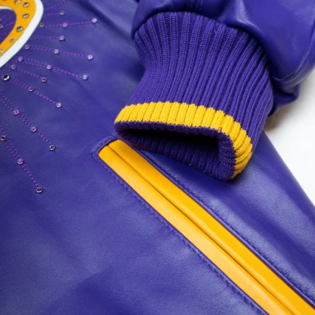 Pelle Pelle Purple Greatest Of All Time Jacket view 4