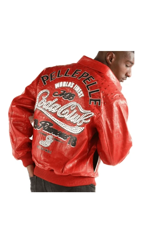 Pelle Pelle Soda Club Red Jacket