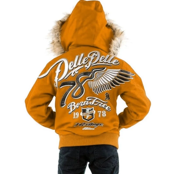 PELLE PELLE KIDS BORN FREE MUSTARD JACKET