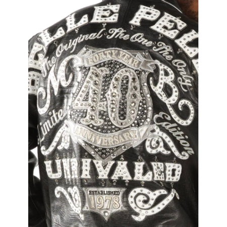 PELLE PELLE UNRIVALED BLACK LEATHER JACKET view 2