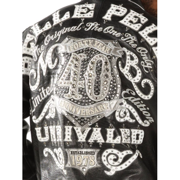 PELLE PELLE UNRIVALED BLACK LEATHER JACKET view 2