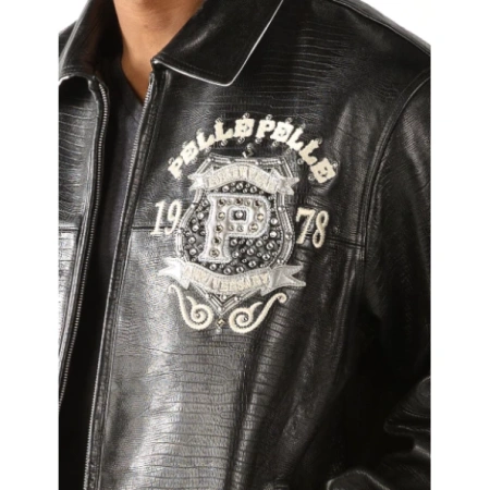 PELLE PELLE UNRIVALED BLACK LEATHER JACKET view 4