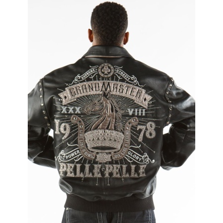 Pelle Pelle Grand Master 1978 Black Leather jacket