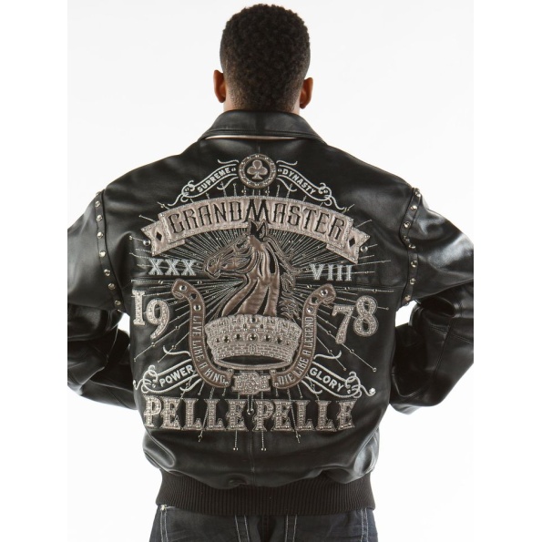 Pelle Pelle Grand Master 1978 Black Leather jacket