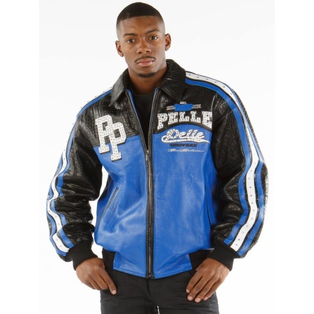 Pelle Pelle Blue Leather Jacket